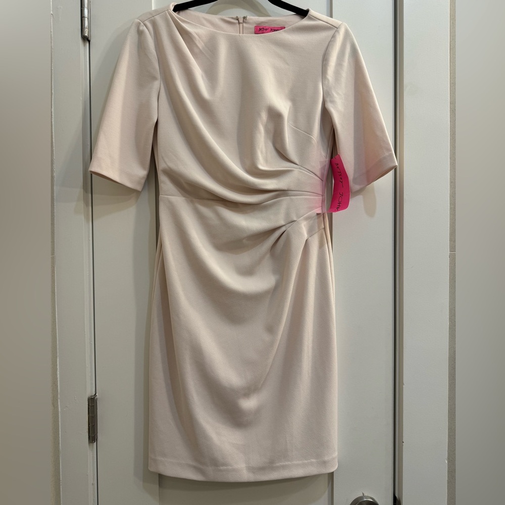 NWT Betsey Johnson ivory creme dress